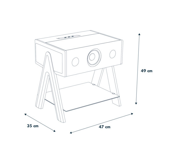 le cube enceinte connectée La Boite Concept