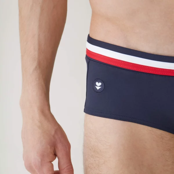 Slip de bain L’amiral marine Le Slip Français