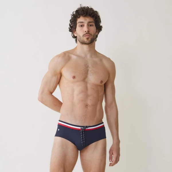 Slip de bain L’amiral marine Le Slip Français