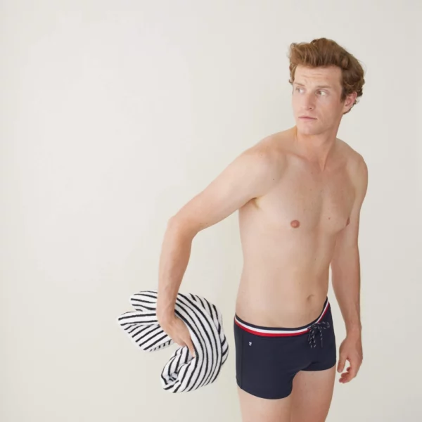 Boxer de bain marine Le Triton Le Slip Français