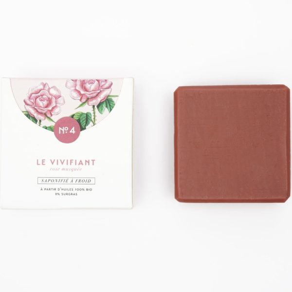 Mini savon bio n°4 à l’Argile rose