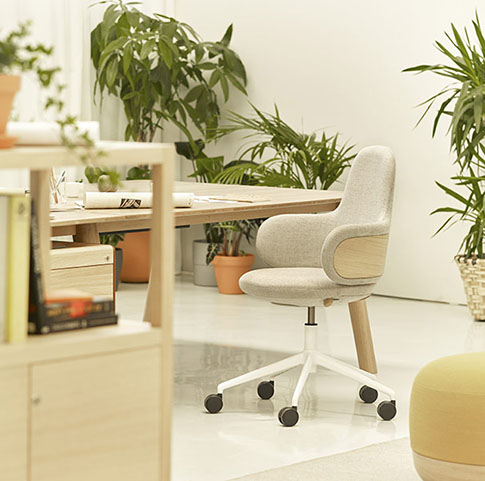 Chaise de bureau Lan – finitions personnalisables