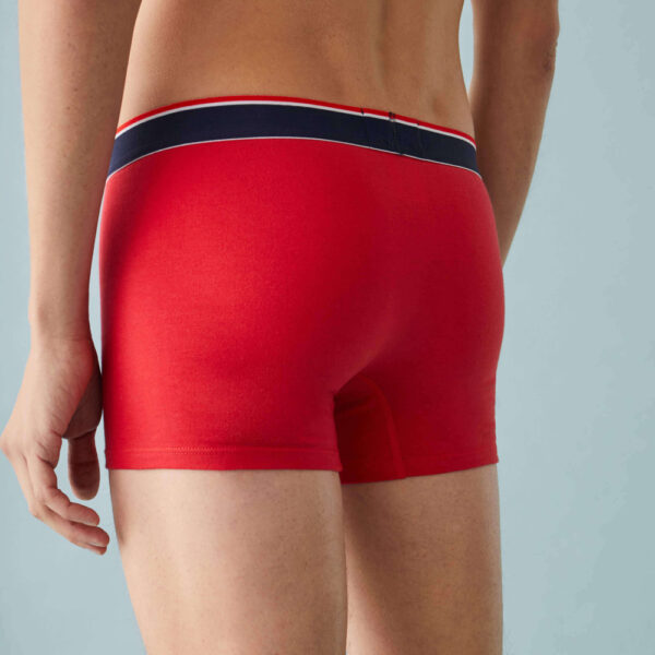 Boxer en coton bio Marius Plus – Rouge