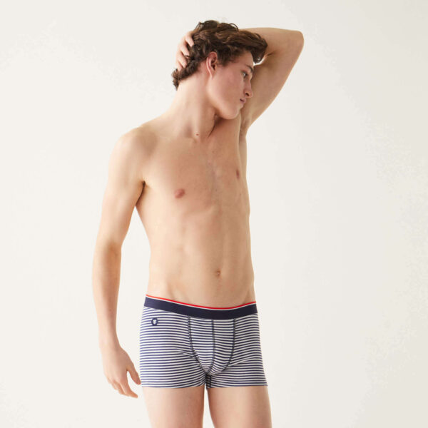 Boxer en coton bio Marius marinière Le Slip Français