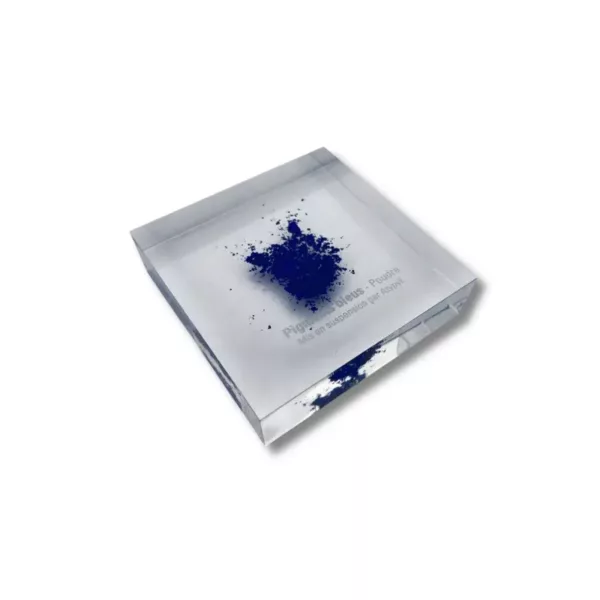 Souvenir conceptuel Pigments Bleu YK ATYPYK