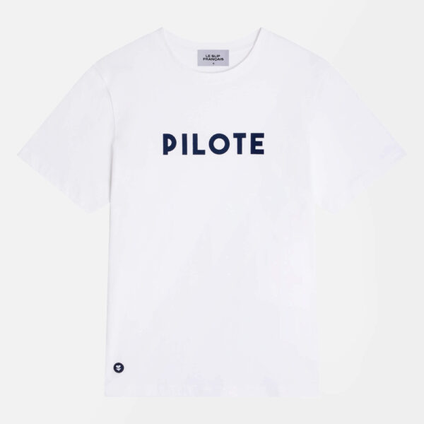 tshirt coton mixte pilote le slip francais