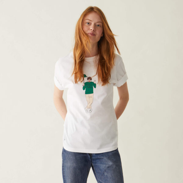 T-shirt mixte en coton bio Jean-F x Jean-Michel Tixier
