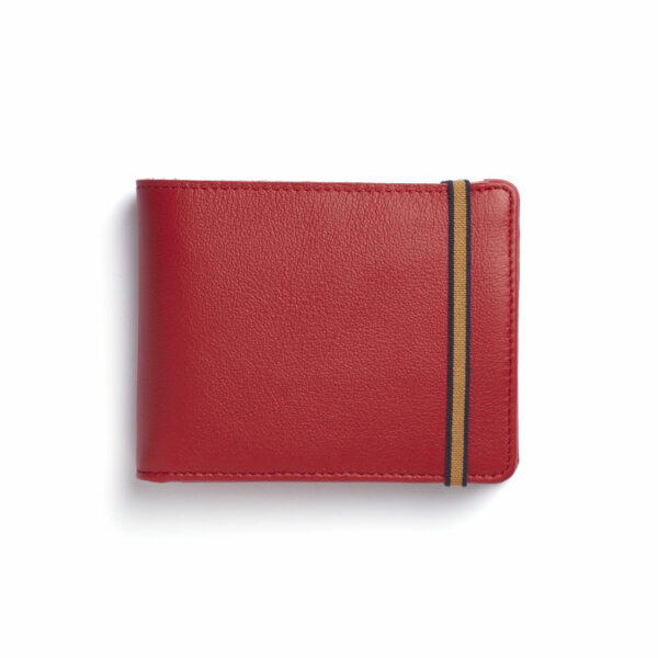 Portefeuille en cuir – Rouge