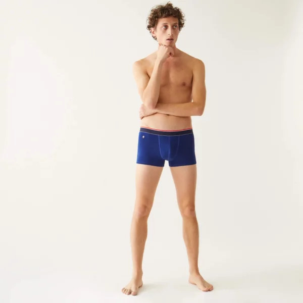 Boxer en coton bio Marius Plus – Bleu Indigo