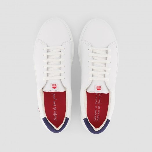 Sneakers 912 blanc/col Superdenim – 1083