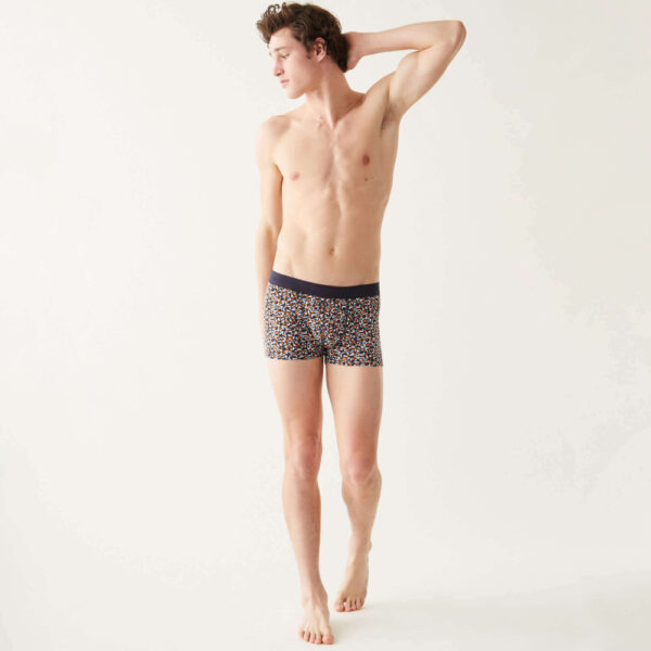 Boxer en coton bio Marius Gavotte aquatique – Le Slip Français