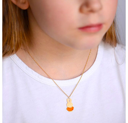 Collier Miffy Orange – Titlee x Miffy