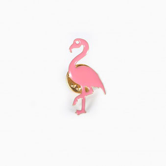 Pin’s flamand rose Clive Titlee