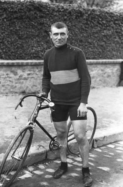 Eugène Christophe, premier maillot jaune de l'histoire du Tour