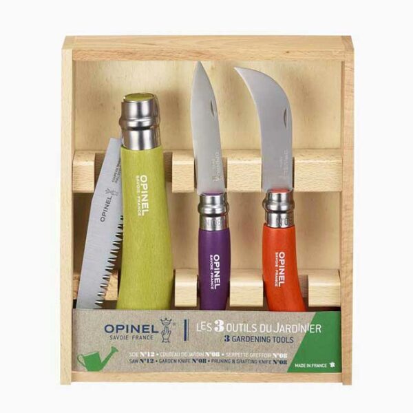 Coffret Les 3 outils du jardinier – Opinel