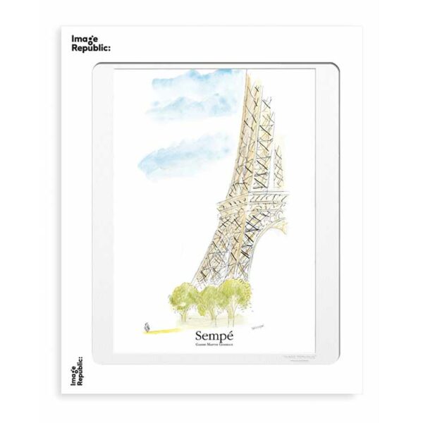 Illustration Sempé « Tour Eiffel » Image Republic