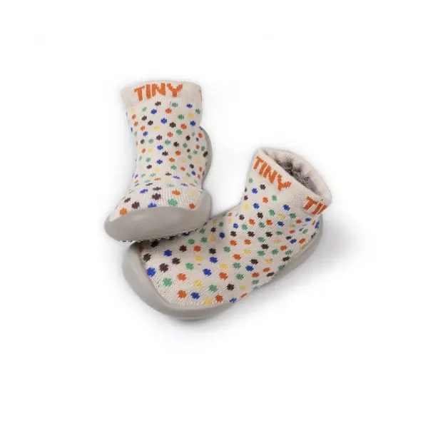 chaussons tinycottons collegien dots