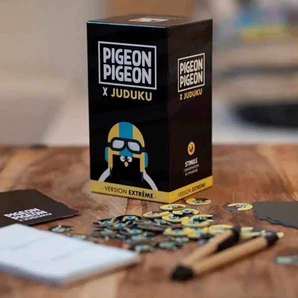 Jeu de société Pigeon Pigeon x Juduku, version extrême