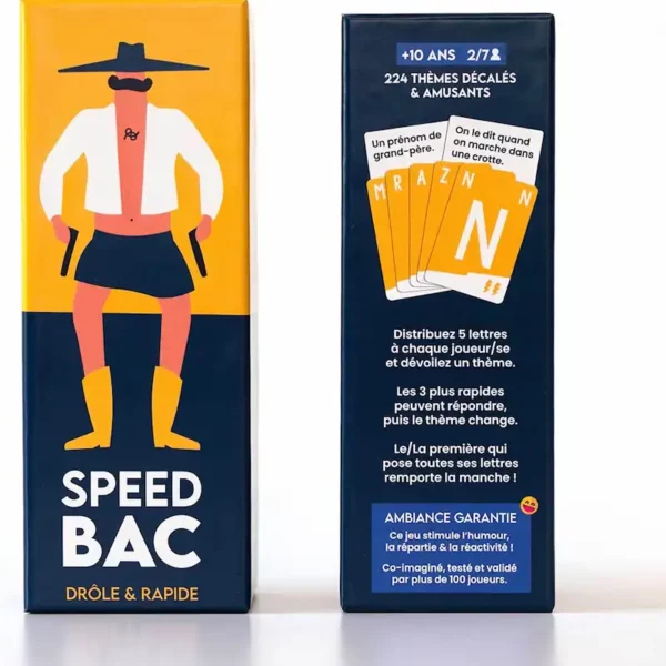 Jeu de société Speed BAC, version originale