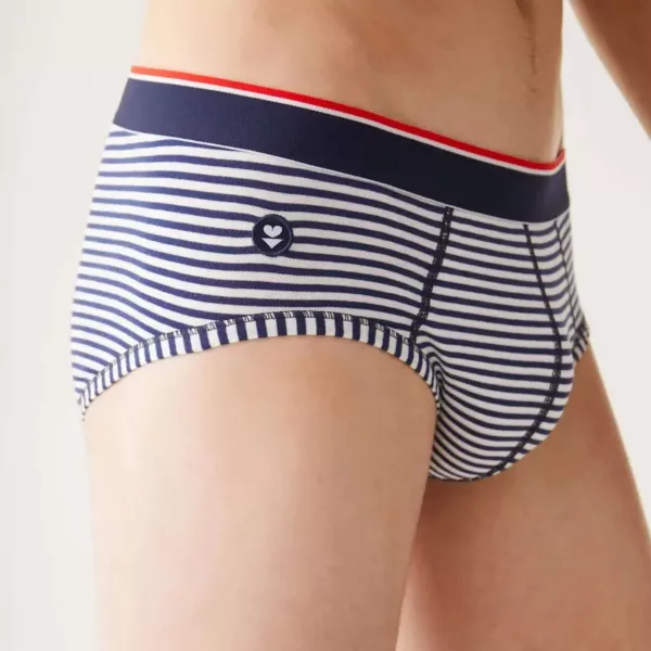 Slip Terrible marinière en coton bio Le Slip Français