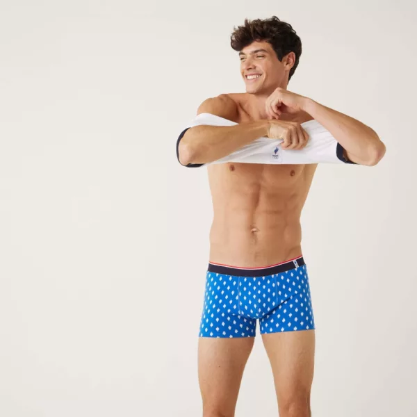 Boxer Marius en coton bio Coq Le Slip Français