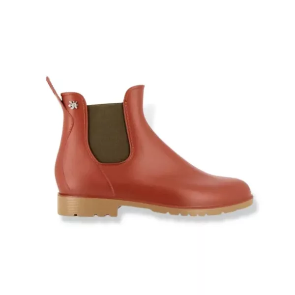 Bottines de pluie Jumpy Méduse® terracotta