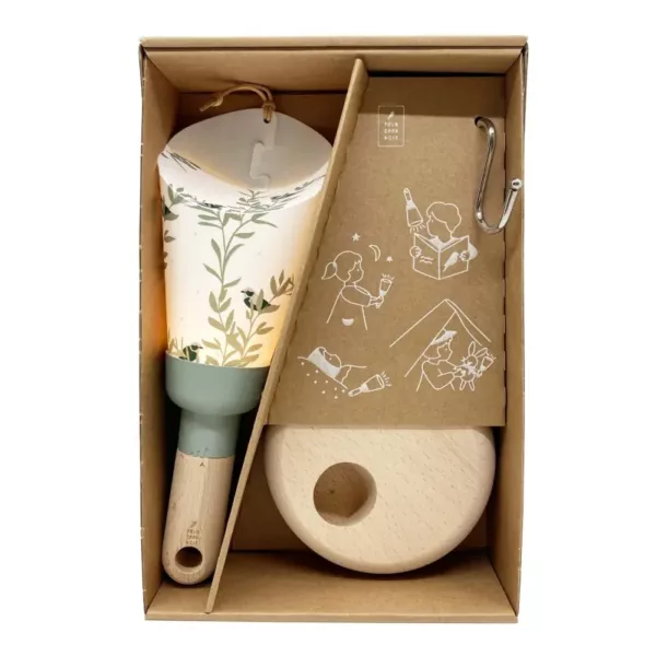 Coffret lampe nomade Charlotte Vert Maison Polochon