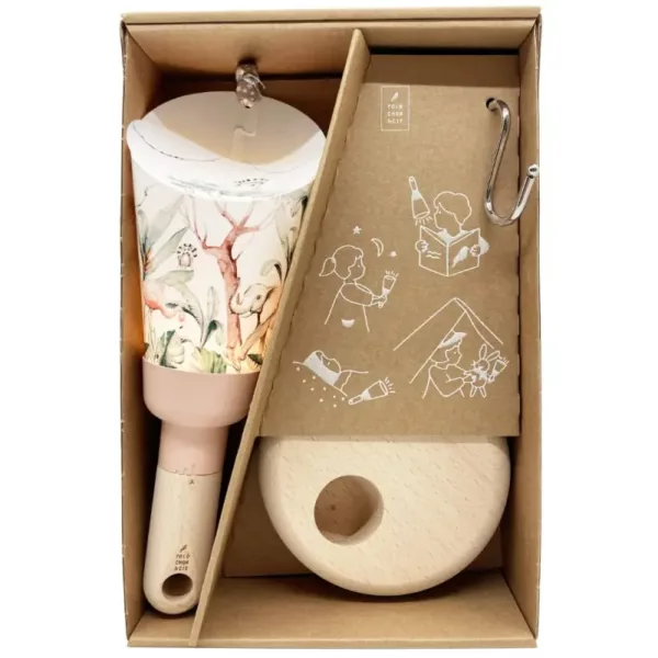 Coffret lampe nomade Savanna Rose Maison Polochon