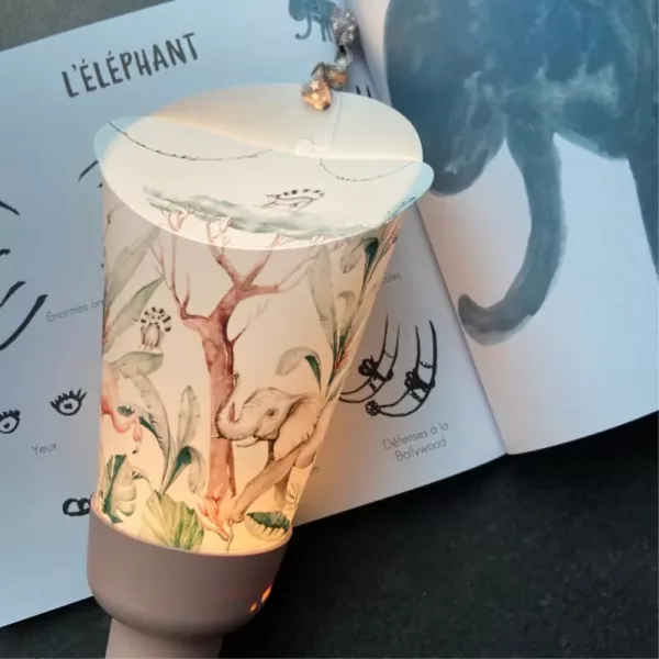 Coffret lampe nomade Savanna Rose Maison Polochon