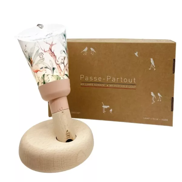 Coffret lampe nomade Savanna Rose Maison Polochon