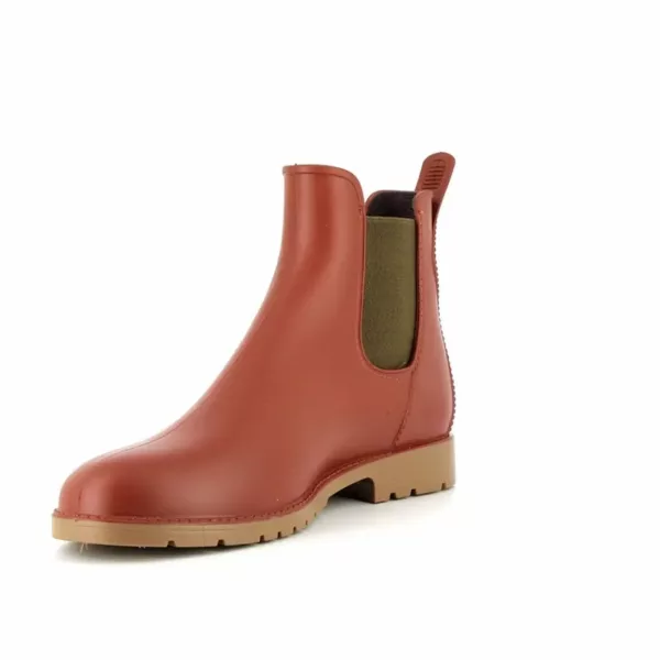 Bottines de pluie Jumpy Méduse® terracotta