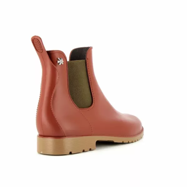 Bottines de pluie Jumpy Méduse® terracotta