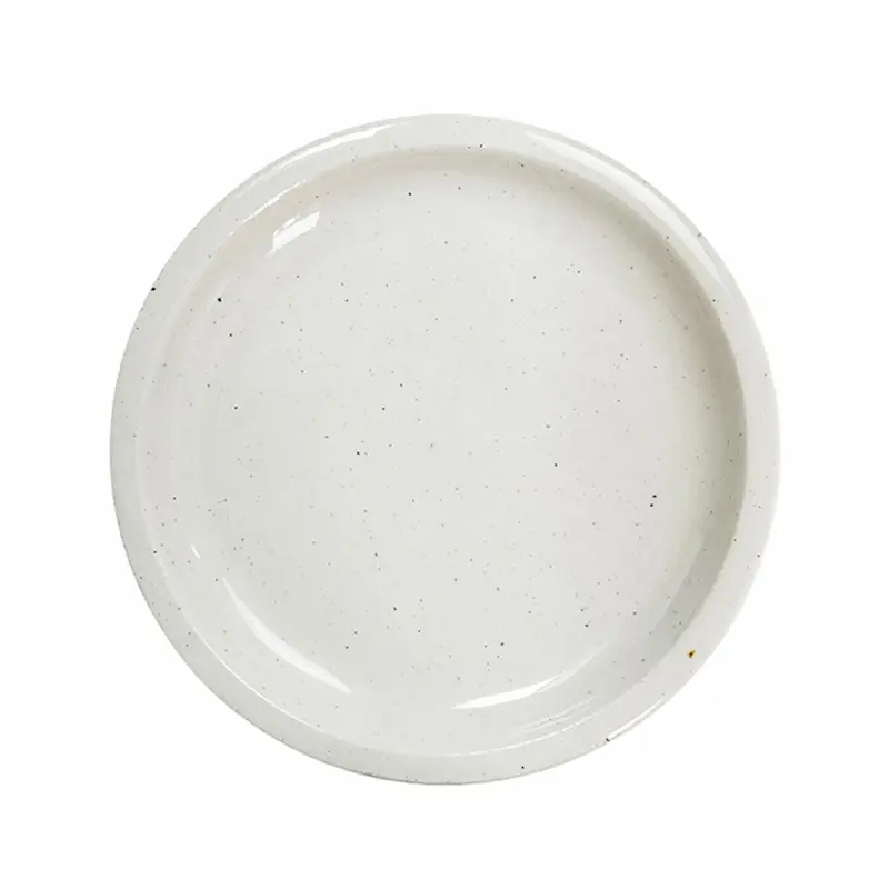 Assiette plate Jars Réfectoire sable brillant