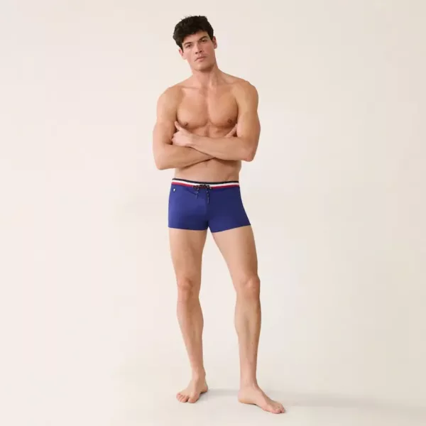 Boxer de bain indigo Le Triton Le Slip Français