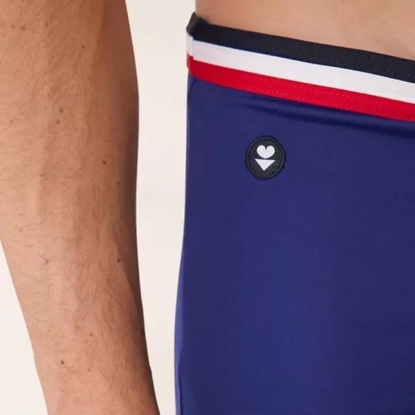 Boxer de bain indigo Le Triton Le Slip Français