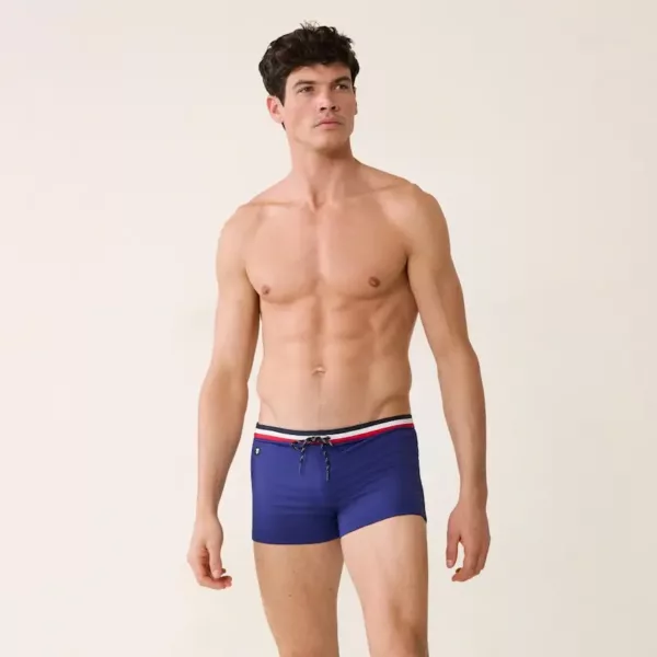 Boxer de bain indigo Le Triton Le Slip Français