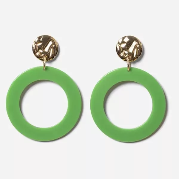 Boucles Blanca vert Chic Alors