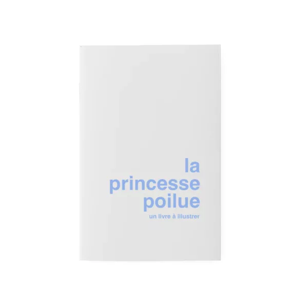 Carnet à illustrer La princesse poilue