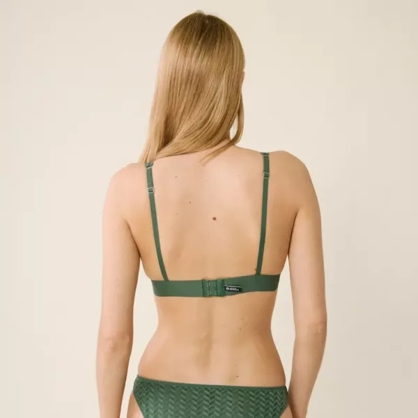 Triangle Agathe dentelle vert Le Slip Français