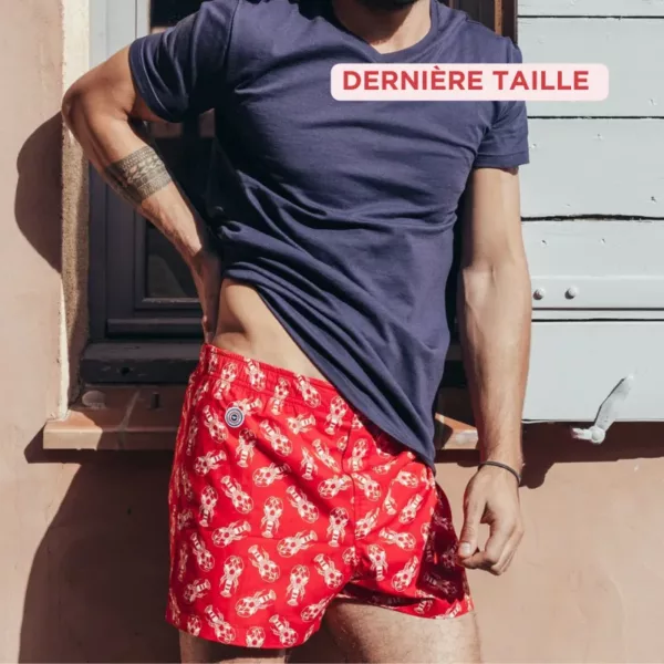 Short de bain homard Le Slip Français Taille S