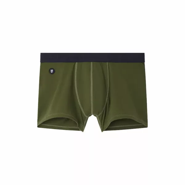 Boxer Marius en coton bio Vert olive Le Slip Français