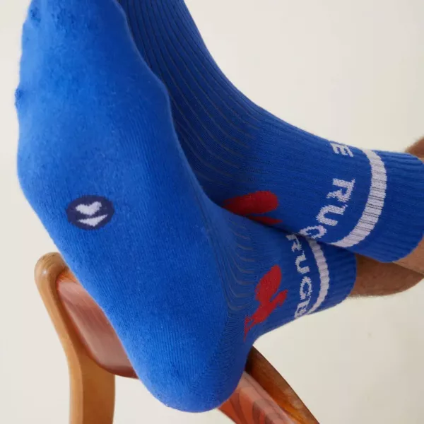 Chaussettes Wilfried XV de France indigo