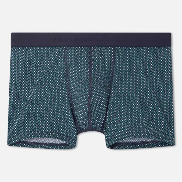 Boxer Marius en coton bio Vert Caviar Le Slip Français