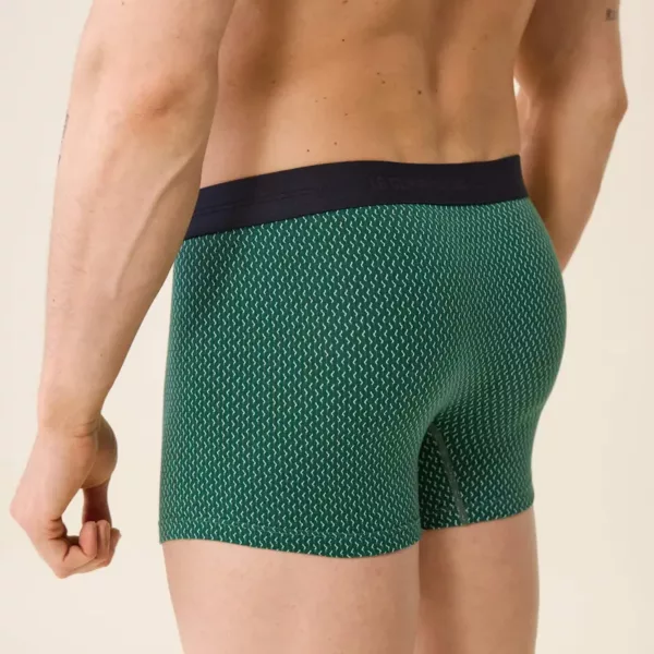 Boxer Marius en coton bio Zig Zag Le Slip Français