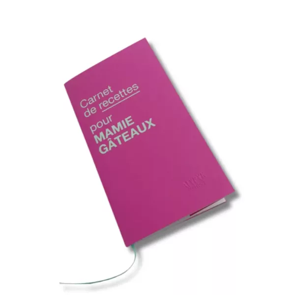 Carnet Mamie Gâteaux ATYPYK