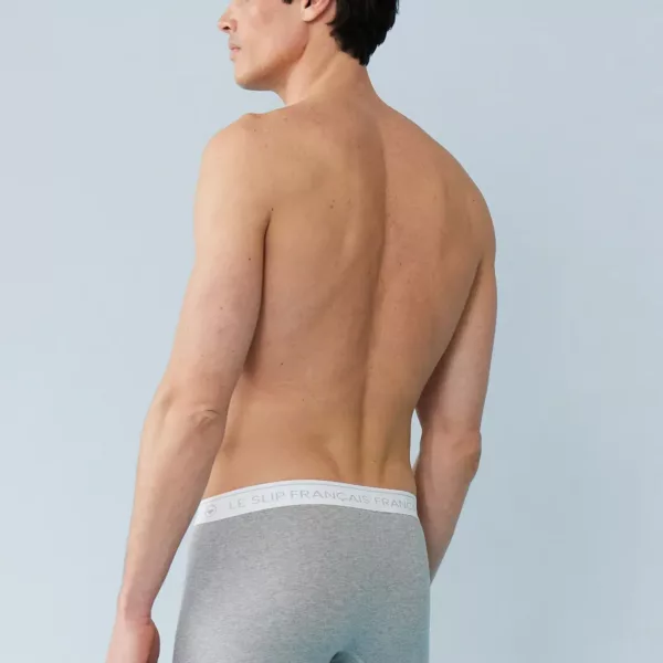 Boxer Redoutable gris chiné Le Slip Français