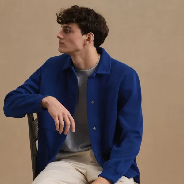 Coach jacket Le Minor bleu roy