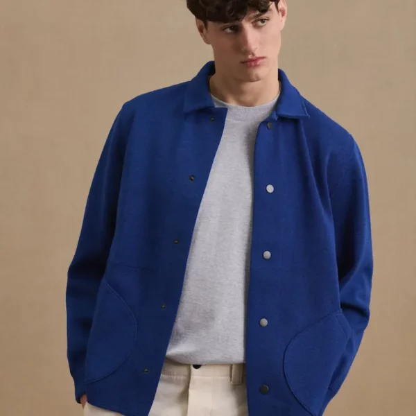 Coach jacket Le Minor bleu roy