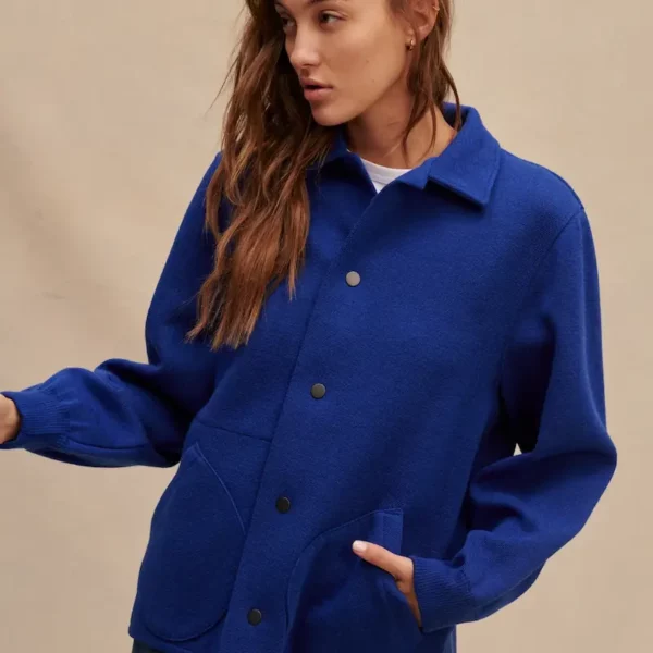 Coach jacket Le Minor bleu roy