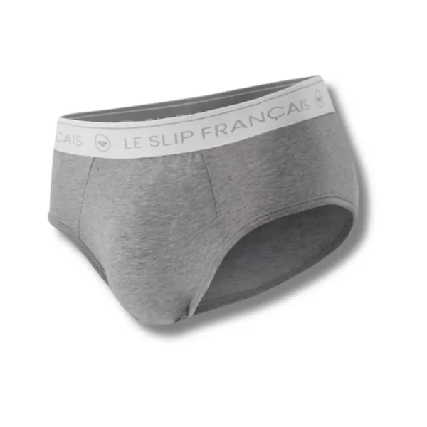 Slip Intrépide gris chiné Le Slip Français